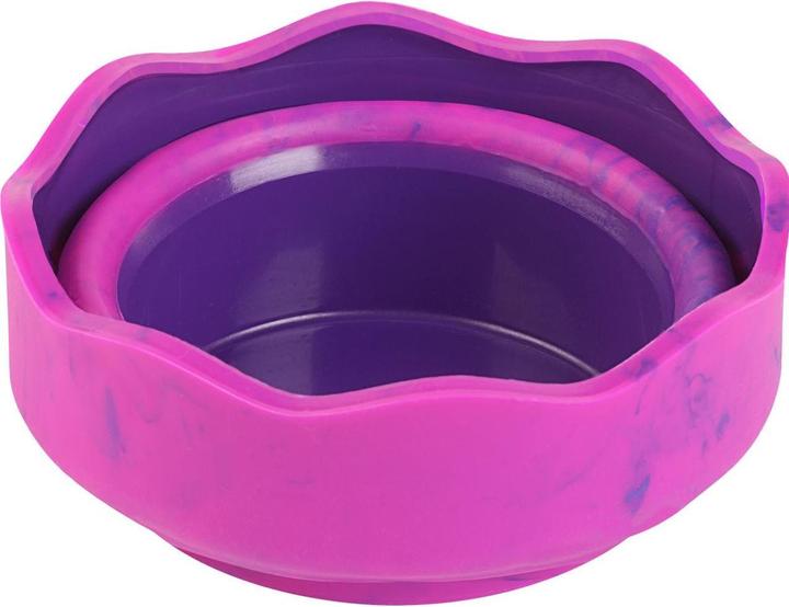 Produktbild Faber-Castell Wasserbecher Clic&Go pink marble