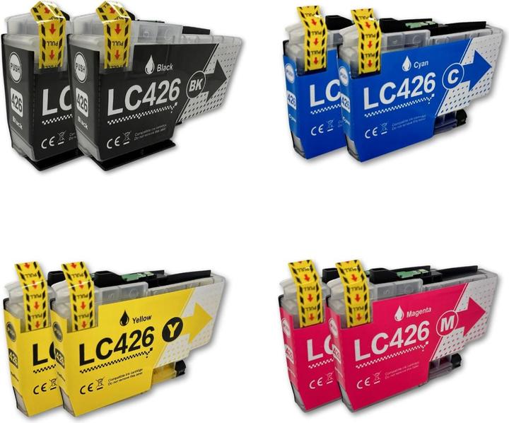 Image du produit Hermex Cartouche d'encre compatible pour Brother MFC-J4340DW (M, C, Y, CF)