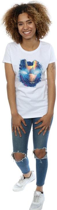 Immagine prodotto Iron Man Distressed Head Maglietta Donna (XXL)