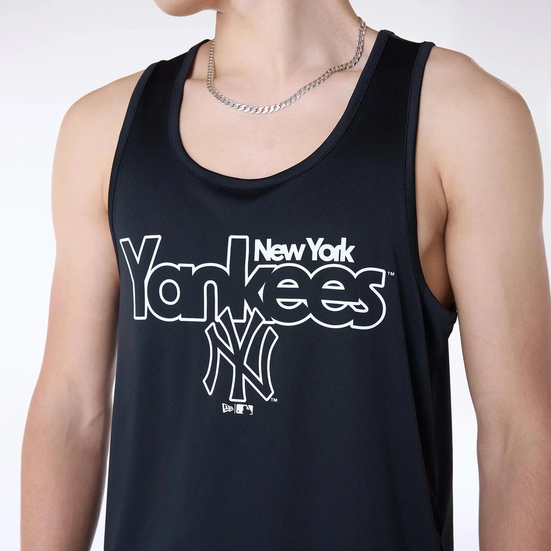New Era, Herren, Sportshirt, Tanktop New York Yankees Essentials (L), Schwarz, L