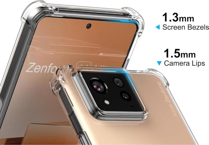 Produktbild Screenguard Asus Zenfone 11 Ultra Hülle Crystal Soft Airbag Bumper (Asus Zenfone 11 Ultra)