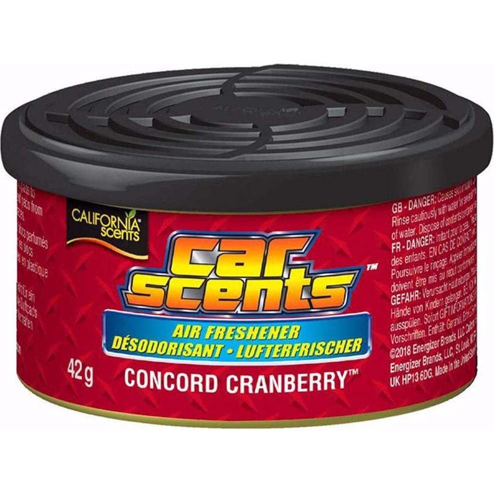 California Scents, Deodorante per ambiente, Deodorante per auto Can Concord Cranberry