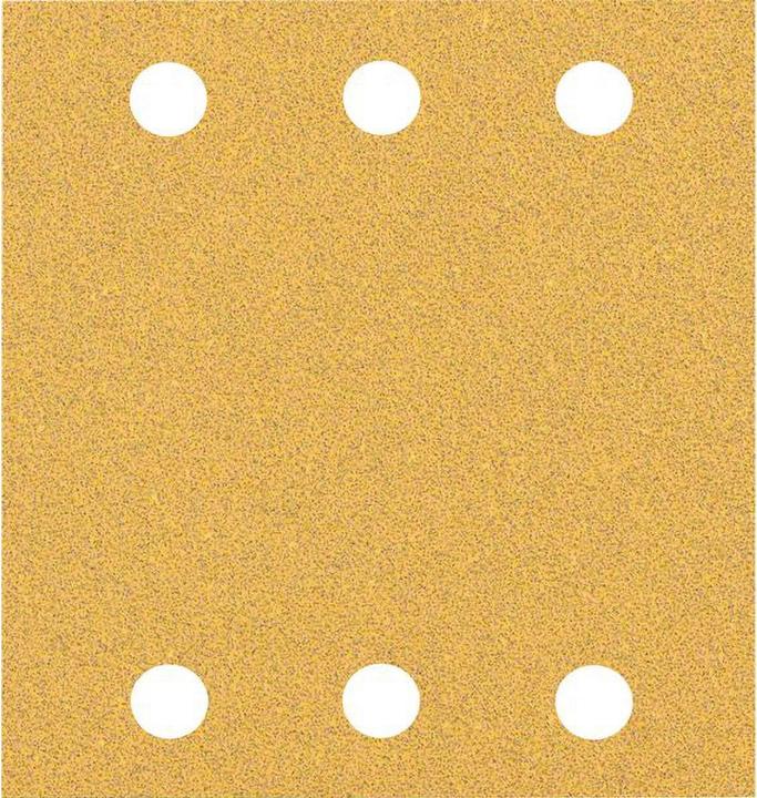 Actual product image Bosch Professional Zubehör Accessories 2608901668 Sanding paper for orbital sander grit 60, 120, 180 (L x W) 107 mm x 115 (60, 120, 180)