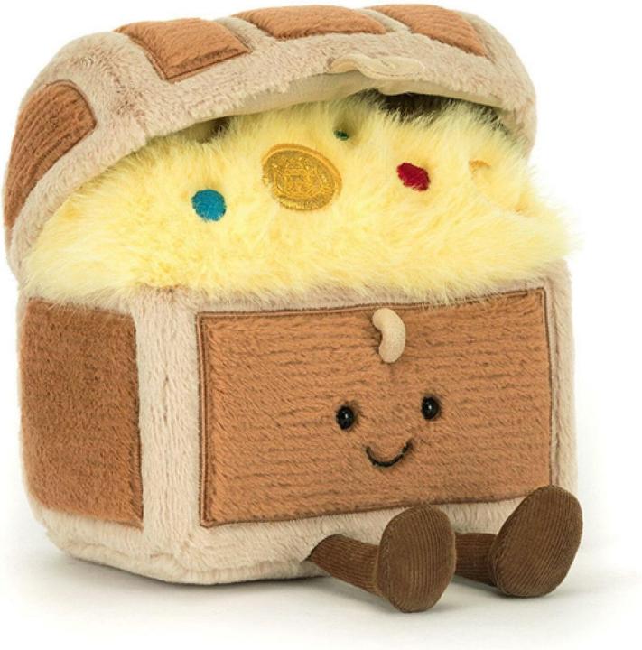 Jellycat Amuseables Treasure Chest 16 cm (Plüschspielzeug Katze)