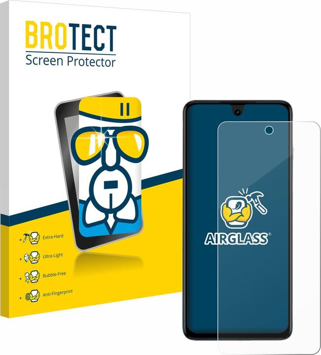 Image du produit BROTECT Film de vitre blindée AirGlass (1 pièce(s), Tecno Spark 20 Pro)