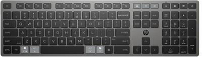 Produktbild HP 720 Kombo mit wiederaufladbarer kabelloser Tastatur und Maus für mehrere Geräte (Eng. Int., Kabelgebunden, Kabellos)