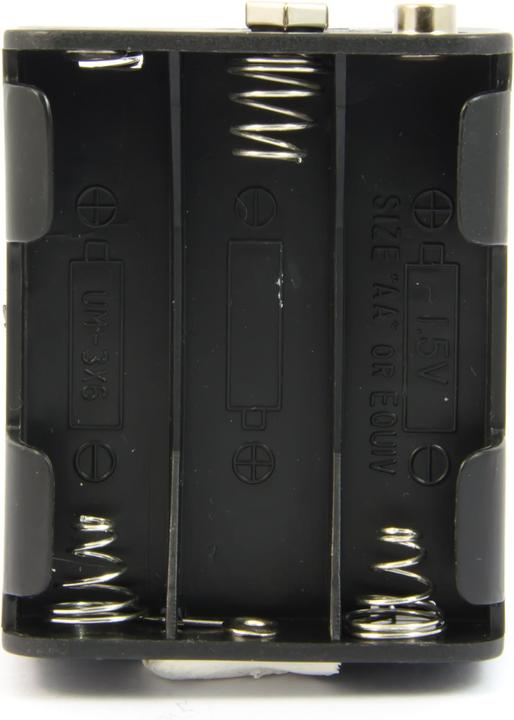 Produktbild Purecrea Batteriefach / Batteriehalter 6 x AA mit 9V Stecker Anschluss