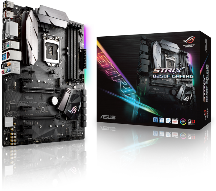 Actual product image ASUS Strix B250F Gaming (LGA 1151, Intel B250, ATX)