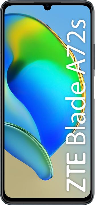 Actual product image Wind Tre ZTE Blade A72S (128 GB, Space Grey, 6.75", Dual SIM, 4G)