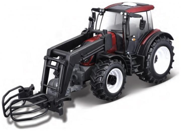 Produktbild Bburago 18/44082 Valtra N174 Metal Replica Tractor Red with Loader 1:32 Scale Red for 4+ Years