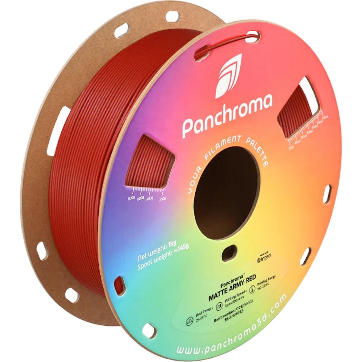 Polymaker Panchroma™ PLA Matte Army (PLA, Grün), 3D Filament, Grün