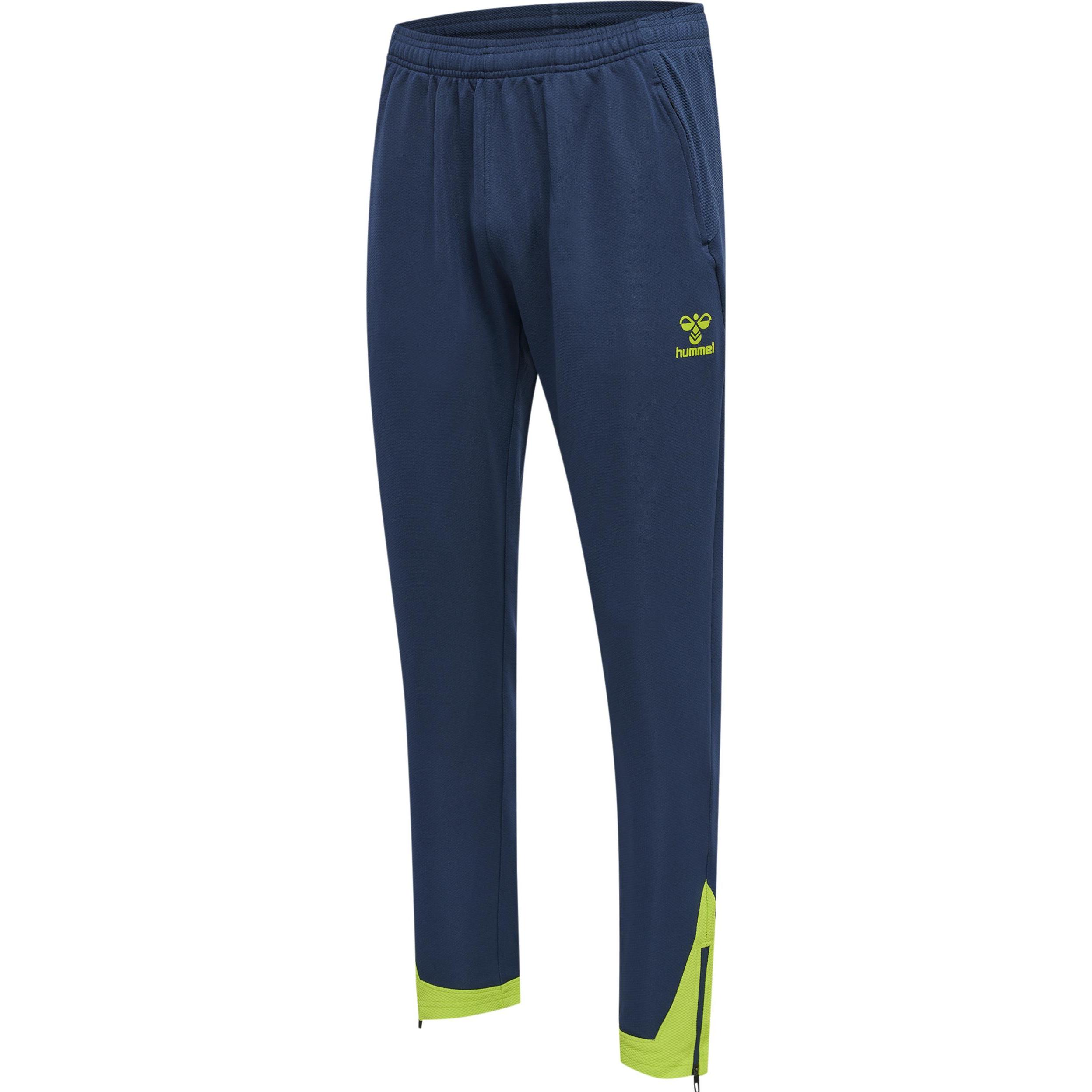 hummel, Herren, Sporthose, Lead Poly Pants (M), Blau, M