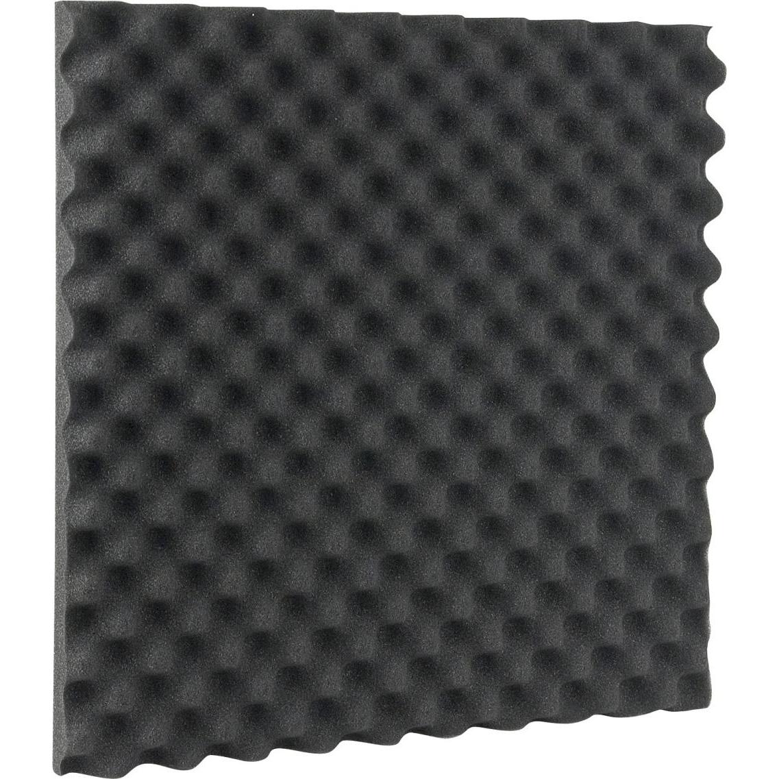 DAP-Audio Schalldämmmatte Egg Foam (Zubehör), Audio Racks + Cases, Schwarz