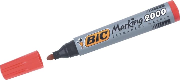Productafbeelding Bic Markering 2000 Ecolutions permanente marker, rood (Rood, 1.70 mm, 1 x)
