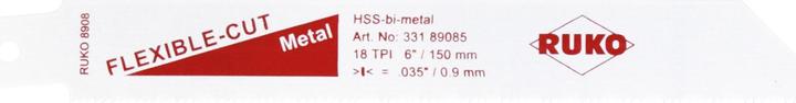 Produktbild Ruko Säbelsägeblatt HSSBimetall