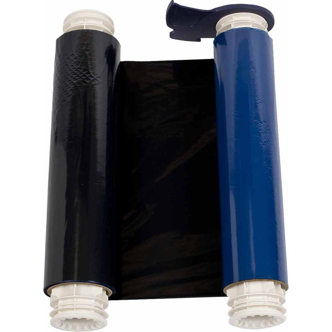 Brady B85-R-220x60-BK/BL-380P, Farbband, Schwarz/Blau, 220.00 mm x 60.00 m, Farbfeldlänge 380.00 m (B85-R-220X60-BK/BL-380P)