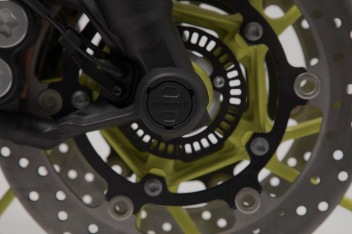 Actual product image Sw Motech Crash pad kit for front axle