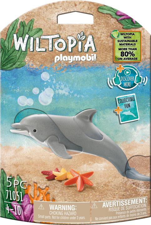 Produktbild Playmobil Delfin (71051, Playmobil Wiltopia)