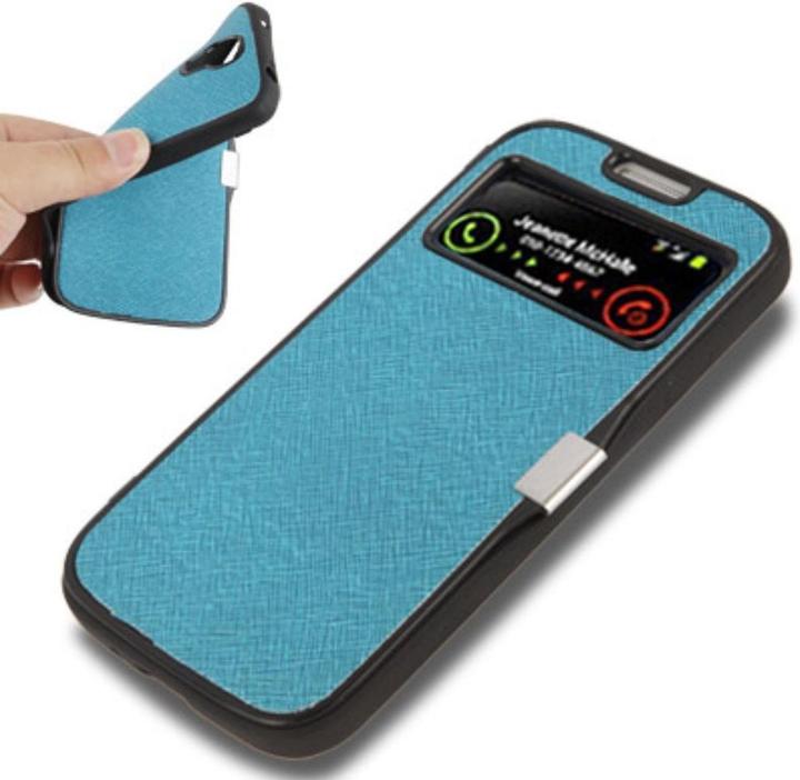 Produktbild König Design Design Handytasche für Samsung Galaxy S4 i9500 / i9505 / i9506 / Value Edition GT i9515 Blau (Samsung Galaxy S4)