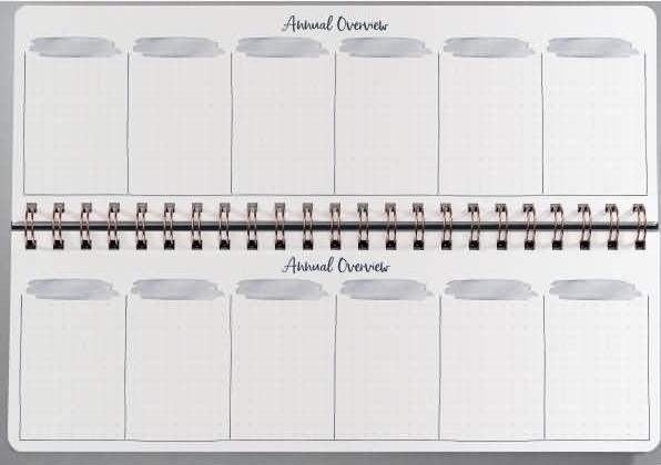 Productafbeelding Jolie Weekplanner Bloemenliefde 30 x 11,4 cm, ongedateerd