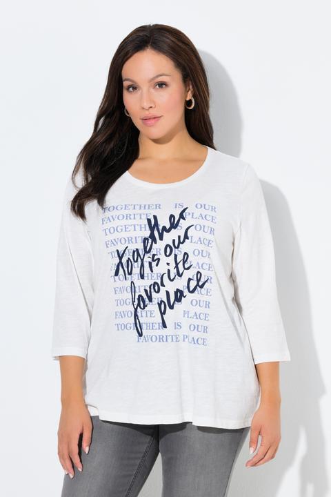 Actual product image Ulla Popken Together Graphic Tee (62)
