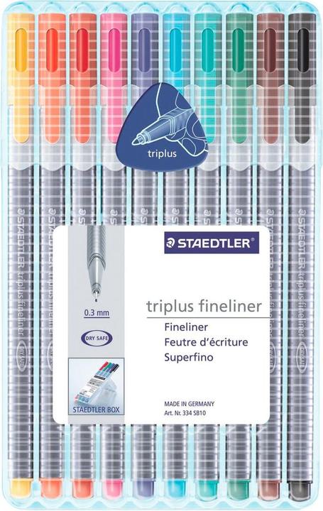 Produktbild Staedtler Triplus 334 (Mehrfarbig, 10 x)