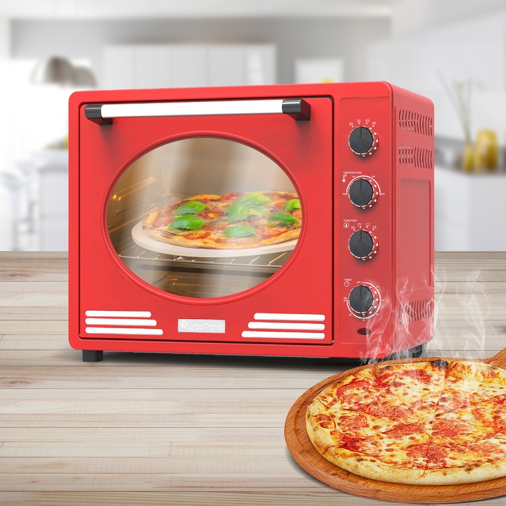 Produktbild TurboTronic By Z-Line Minibackofen Red