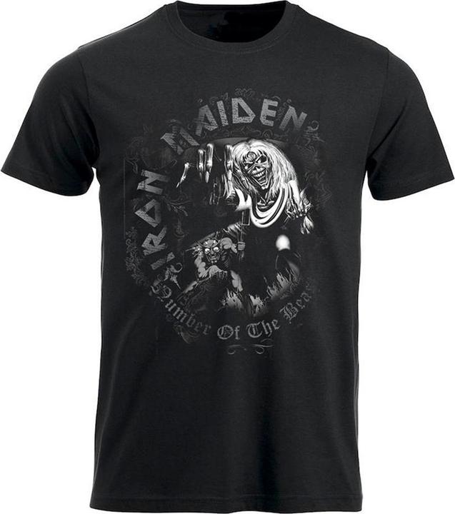 Immagine prodotto Iron Maiden Number Of The Beast Watermark TSFB (M)
