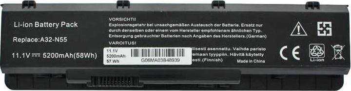 Produktbild ASUS Akku N45, N55, N75 Akku A32-N55 (6 Zellen, 5200 mAh)