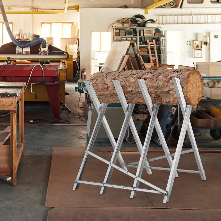 Actual product image Relaxdays Sawhorse (83 cm, 80 cm)