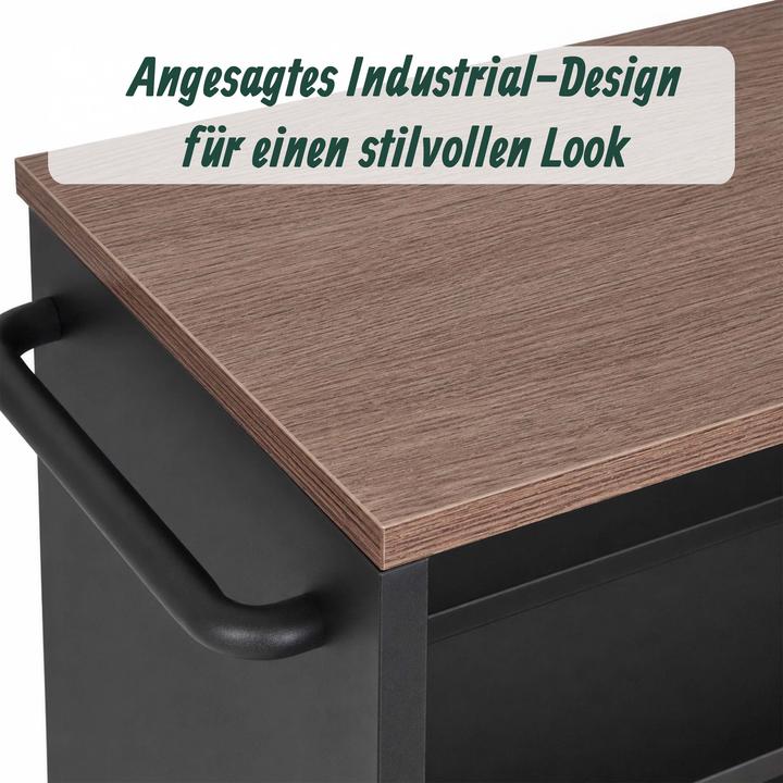 Produktbild Relaxdays Nischenwagen (15 x 45 x 80 cm)