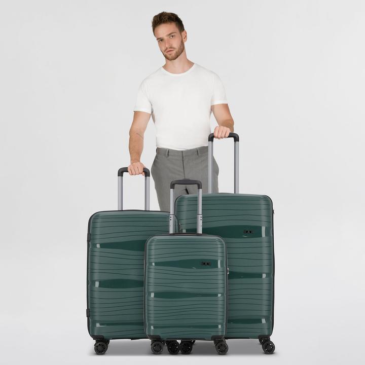 Produktbild D&N Travel Line 4300 4 Rollen Kofferset 3-teilig (201 l)