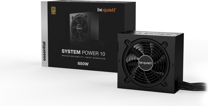 Immagine prodotto be quiet! Alimentatore! Potenza del sistema 10 (850 W)