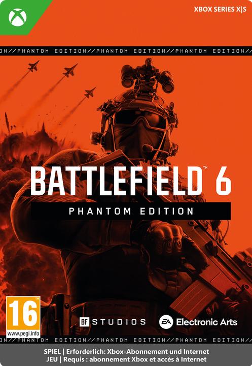Microsoft Xbox BATTLEFIELD 6: PHANTOM EDITION Download Code (Xbox Series X)