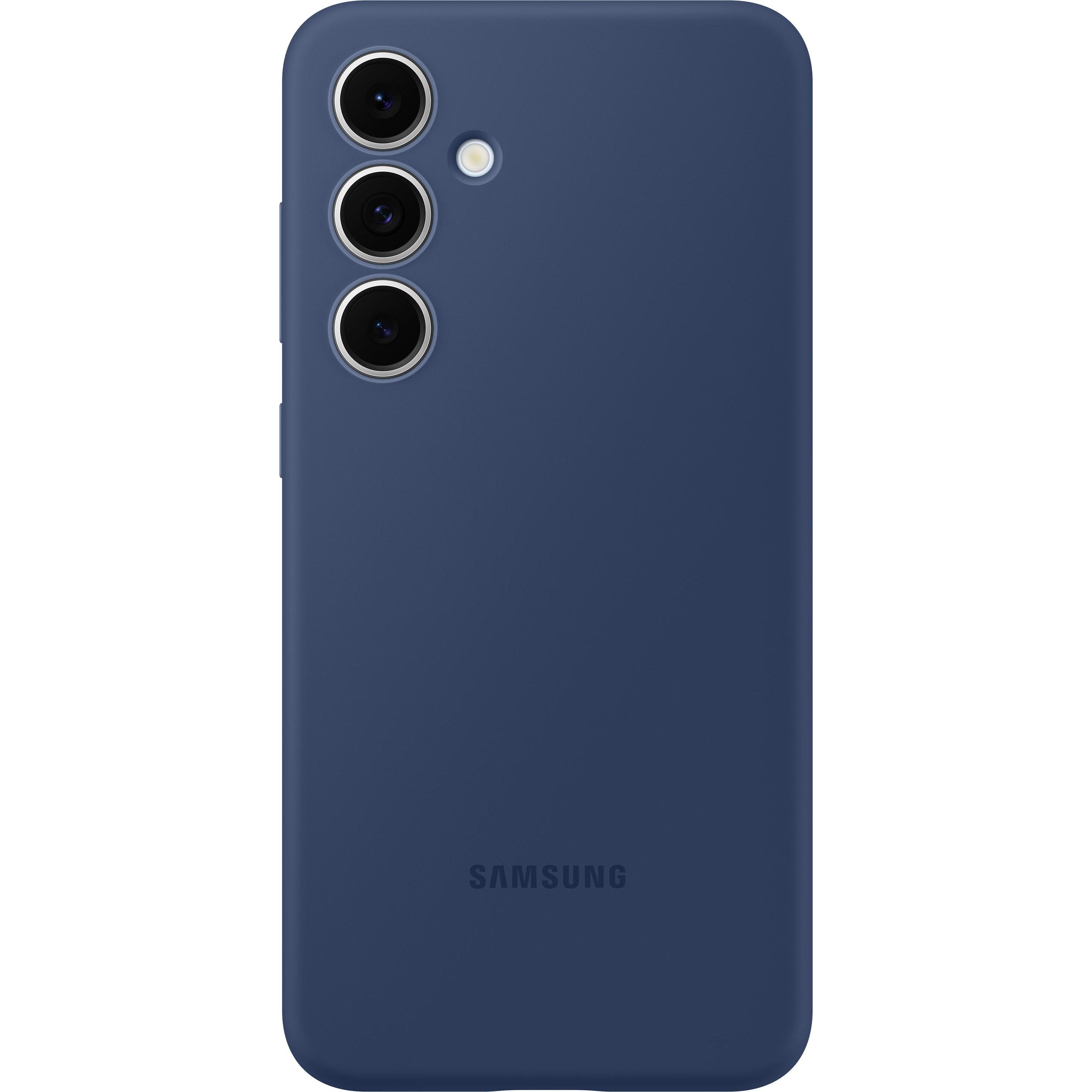 Samsung Silicone Case (Samsung Galaxy S24 FE), Smartphone Hülle, Blau