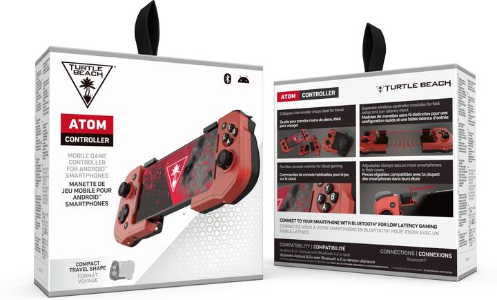 Image du produit Turtle Beach Contrôleur Atom Android TBS-0766- Red (Android)