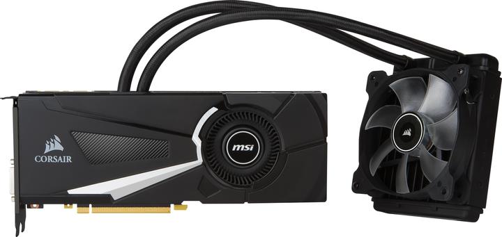 Actual product image MSI GeForce GTX 1070 SEA HAWK X (8 GB)
