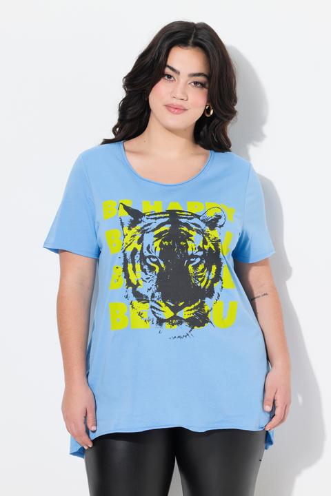 Produktbild Angel of Style T-Shirt, A-Linie, Schriftzug und Tiger (52)