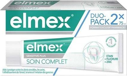 Produktbild Elmex Complete Care Toothpaste Sensitive Plus 75ml - Pack of 2 (75 ml)