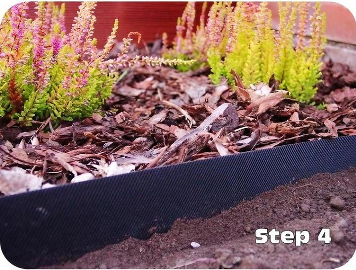Actual product image Green Split Plastic lawn edging tape 15cm x 6m (600 cm)
