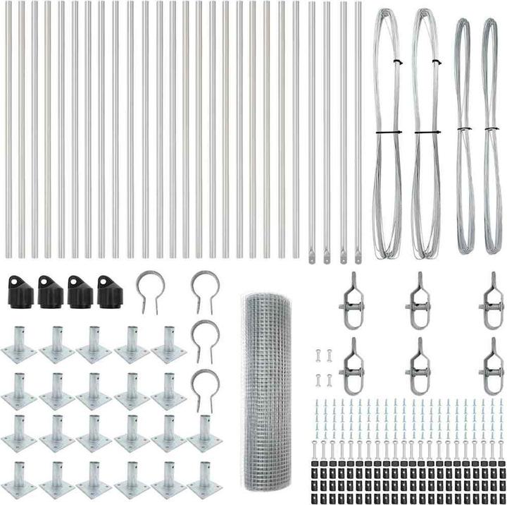 Produktbild vidaXL Zaunpfosten