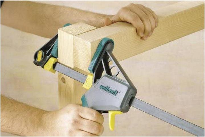 Productafbeelding wolfcraft wolfcraft 1 EHZ - Einhandzwinge PRO 100/700mm (700 mm)