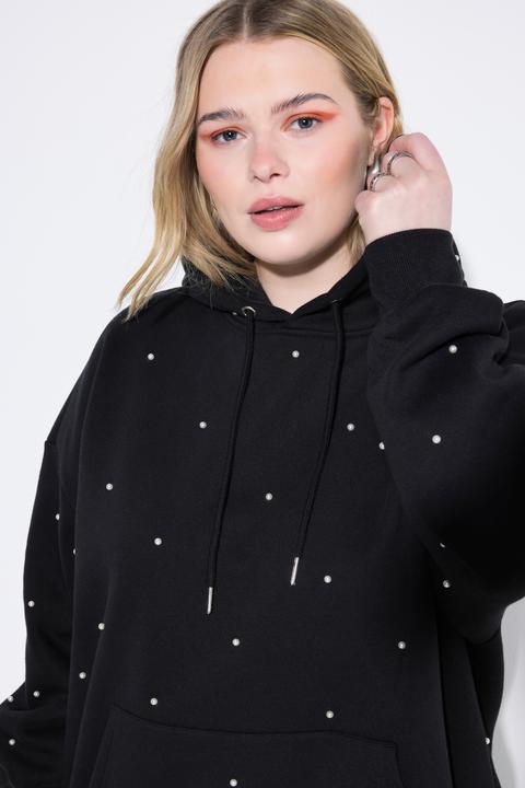 Produktbild Studio Untold Hoodie, Oversize Shape, Kapuze, Zierperlen (50, 52)