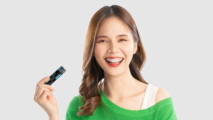 Actual product image Kioxia Exceria Plus G4 (1000 GB, M.2 2280)