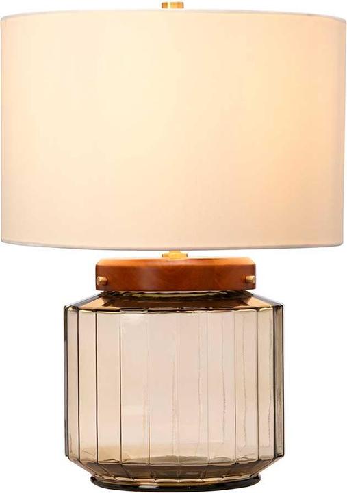 Aged brass, Smoke wood stained dark