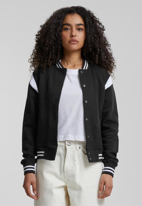 Actual product image Urban Classics Ladies Inset College Sweat Jacket (S)