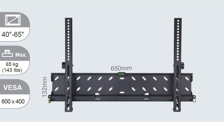 Actual product image Vivolink VLMW4065T projector mount wall (Wall)