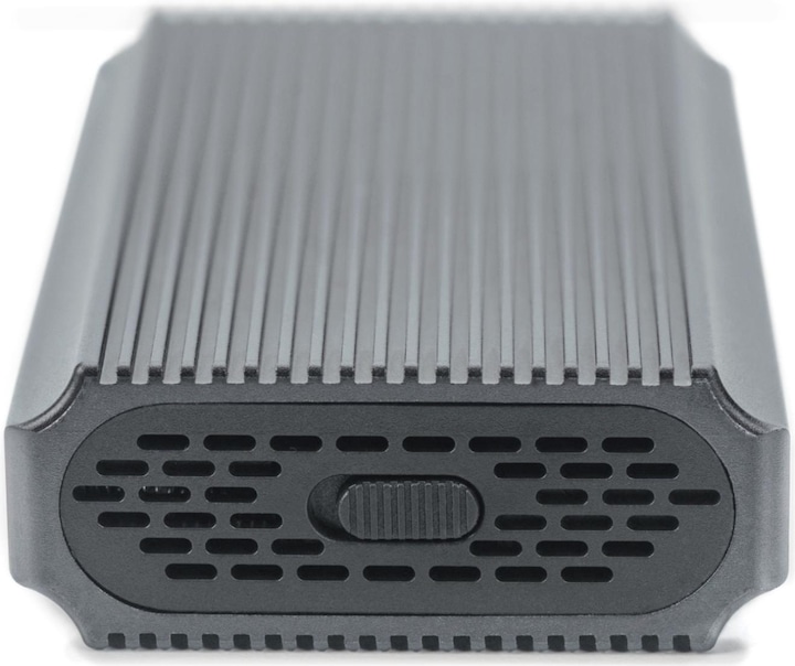 Produktbild Digitus USB M.2 Festplattengehäuse, SDD, extern, NVMe, 40Gbps, USB 4.0, Aluminium, toolfree (M.2)