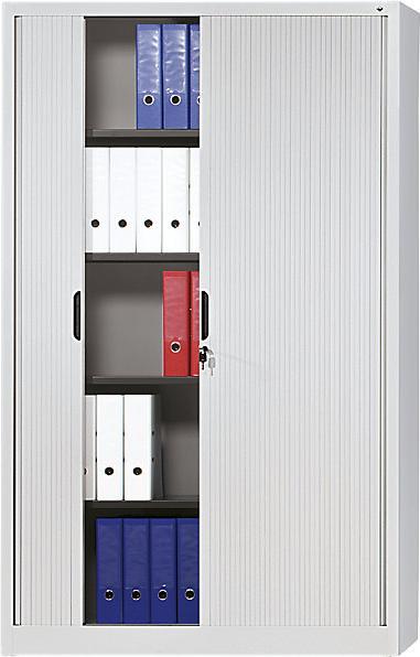 Actual product image C+P Roller shutter cabinet with horizontal blind (198 x 42 x 120 cm)