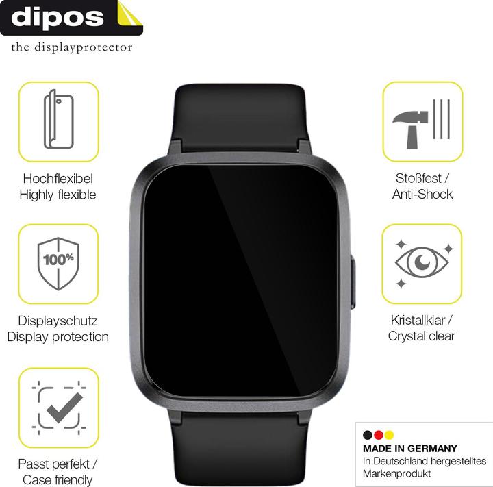 Immagine prodotto Dipos 3D Full-Cover Pellicola Protettiva (Smartwatch)